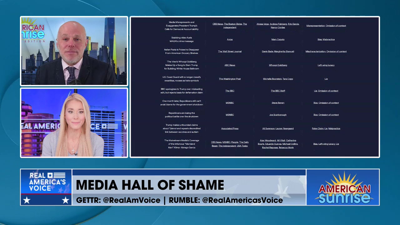 THE MEDIA HALL OF SHAME