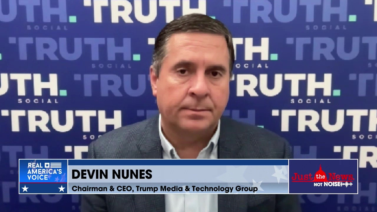 DEVIN NUNES JOINS TO TALK BIG TRUMP MEDIA MERGER
