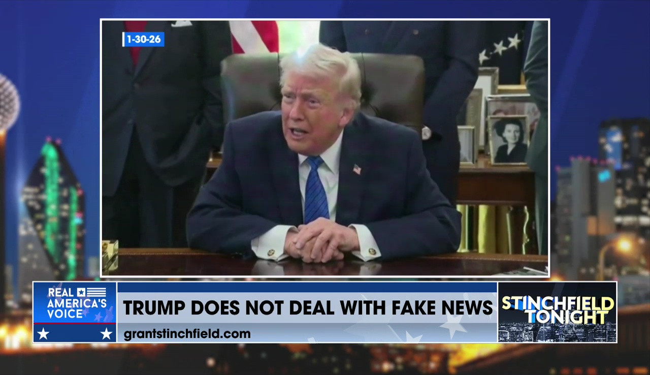PRESIDENT TRUMP DOES NOT DEAL WITH FAKE NEWS REPORTERS