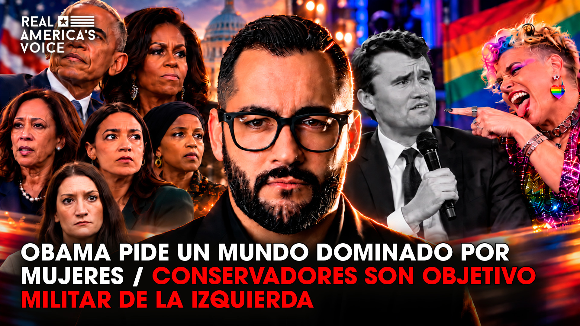 OBAMA PIDE UN MUNDO AL MANDO DE MUJERES