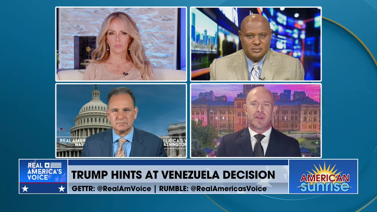 TRUMP HINTS AT VENEZUELA DECISION