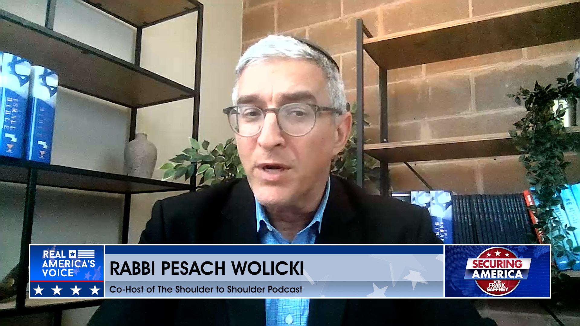 Frank Gaffney is Joined by Rabbi Pesach Wolicki Pt. 2