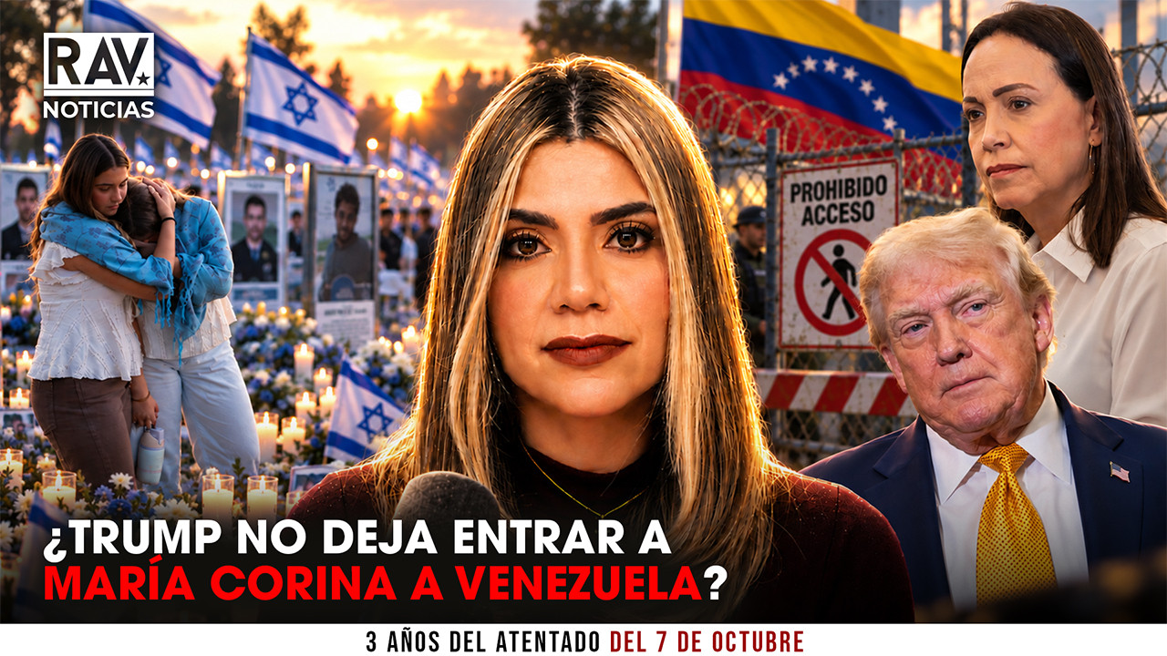¿TRUMP NO DEJA ENTRAR A MARÍA CORINA A VENEZUELA?