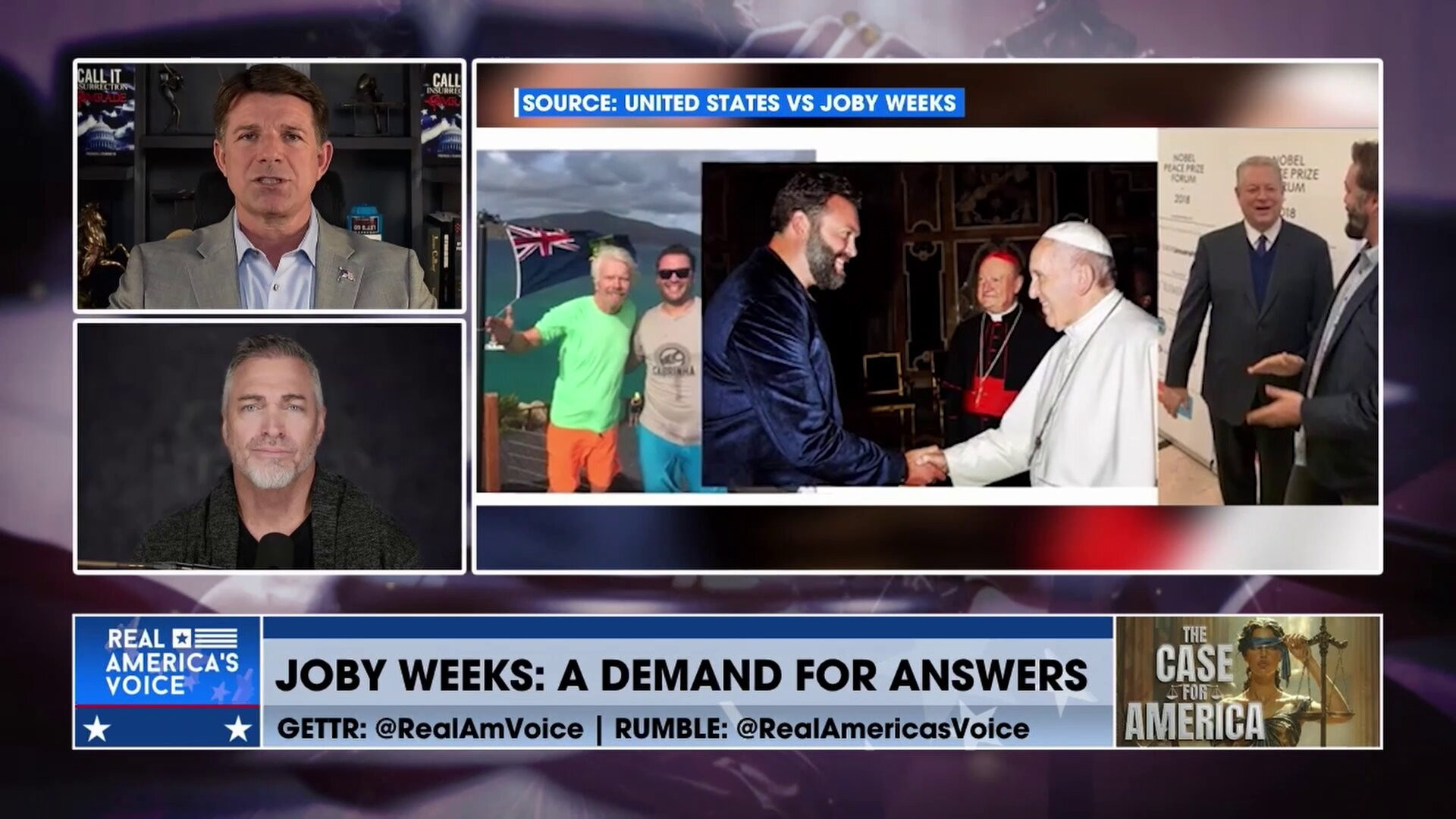 THE CASE FOR JOBY WEEKS