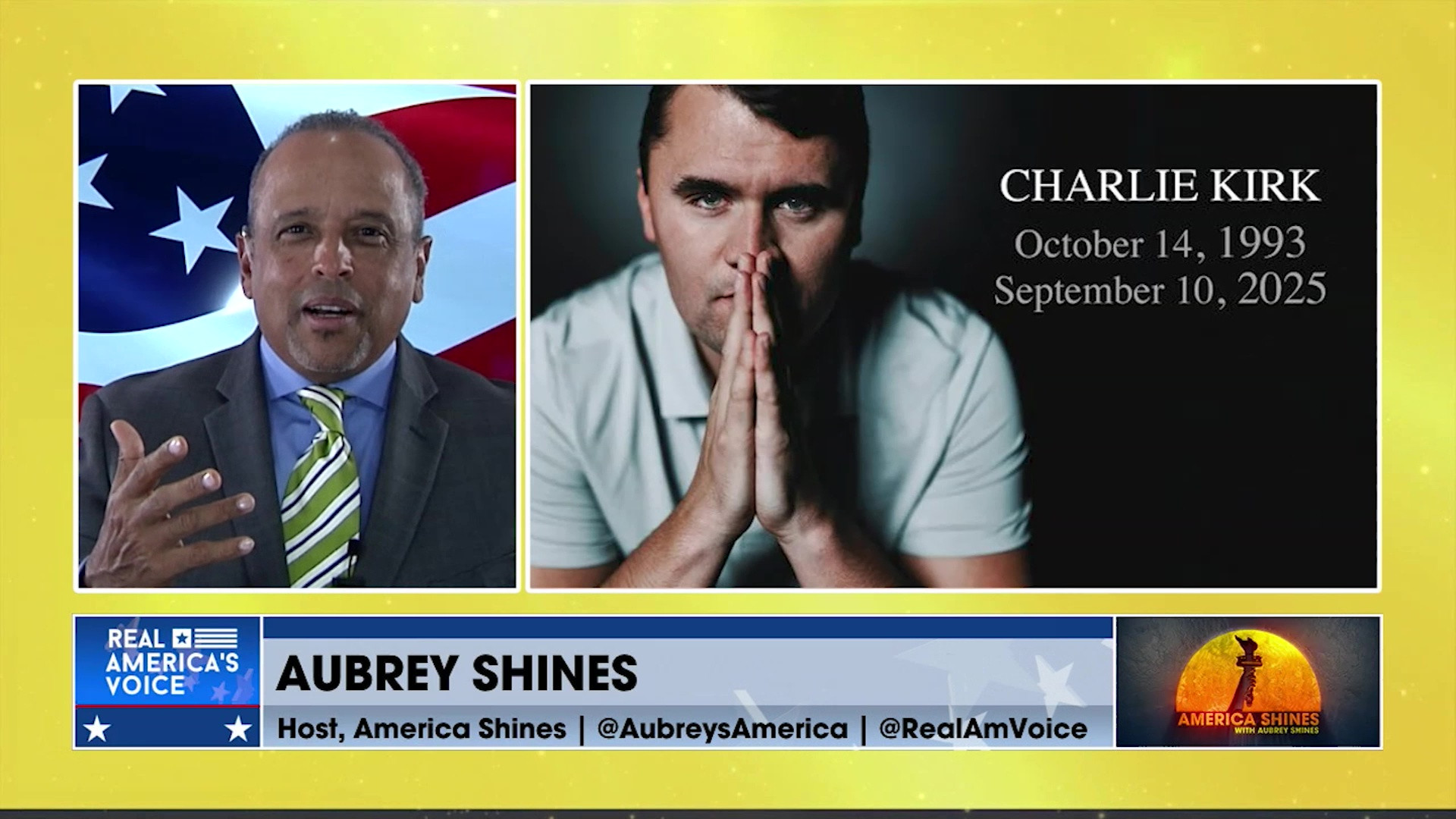 CHARLIE KIRK WILL ALWAYS BE REMEMBERED 
