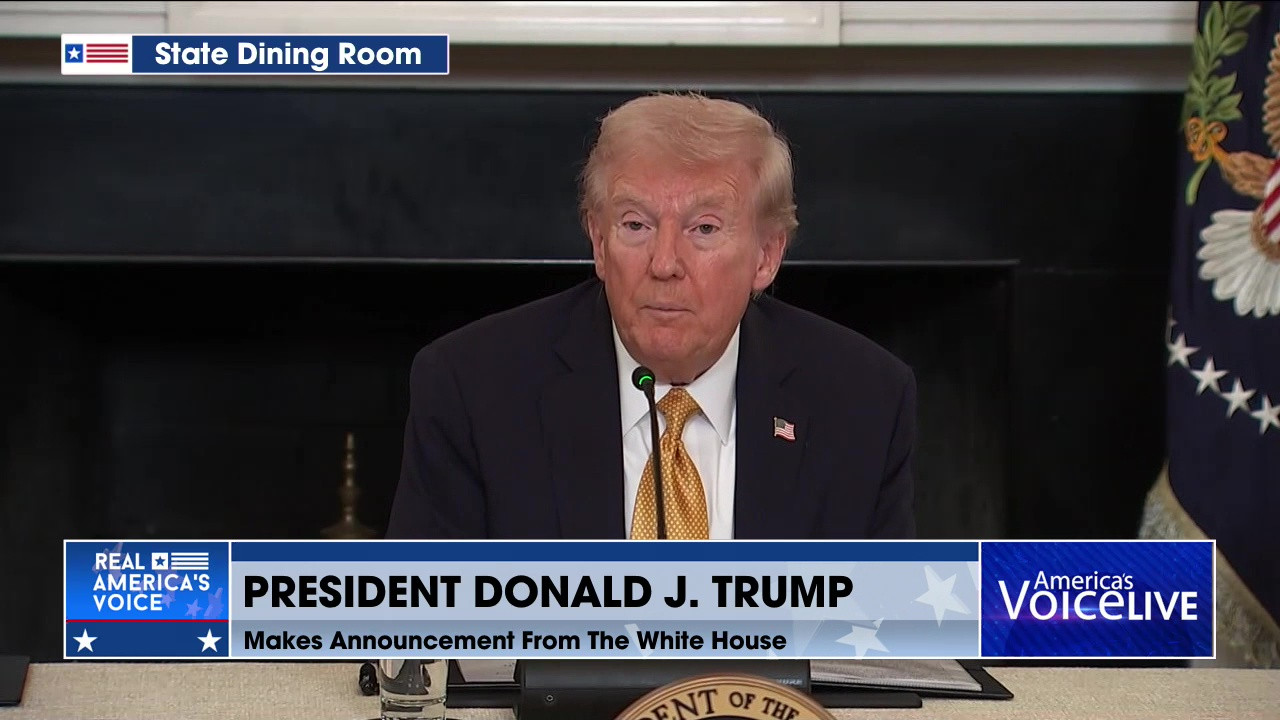 PRESIDENT TRUMP MAKES ANNOUNCEMENT ON DRUG AND CRIME CRACKDOWN RESULTS