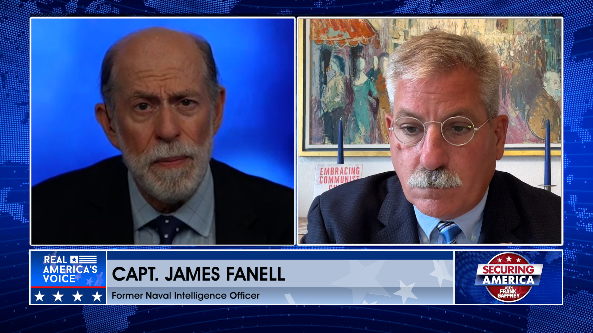 Frank Gaffney is joined by Capt. James Fanell Pt. 1