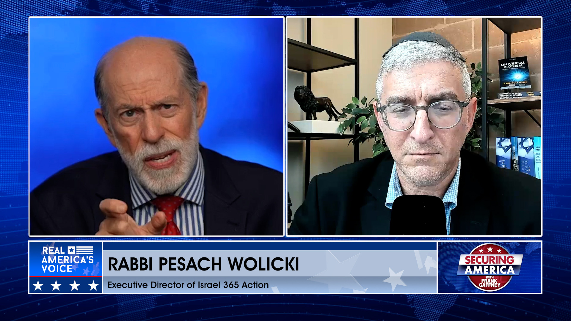 Frank Gaffney is joined by Rabbi Pesach Wolicki Pt. 3