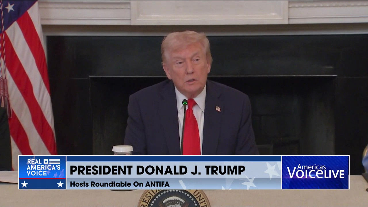 PRESIDENT TRUMP HOSTS ROUNDTABLE ON ANTIFA