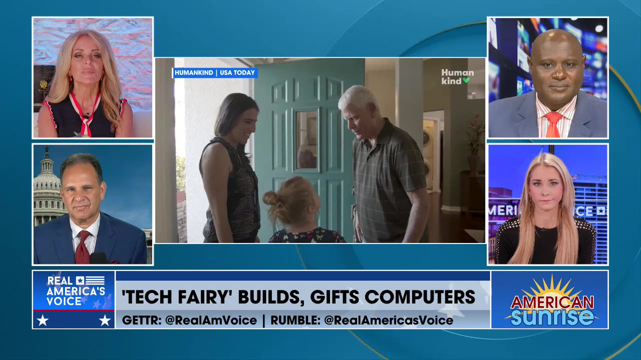 'TECH FAIRY' BUILDS, GIFTS COMPUTERS