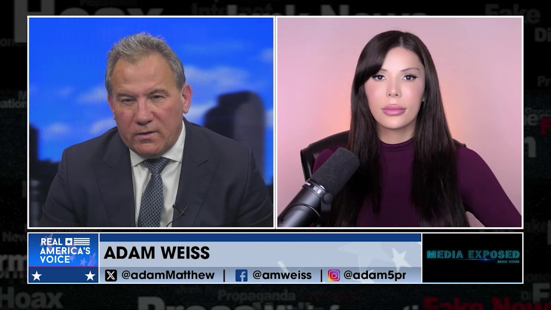 ME 2-15-26 C - Adam and Blaire White talk Epstein file drop and legacy media, selective focus