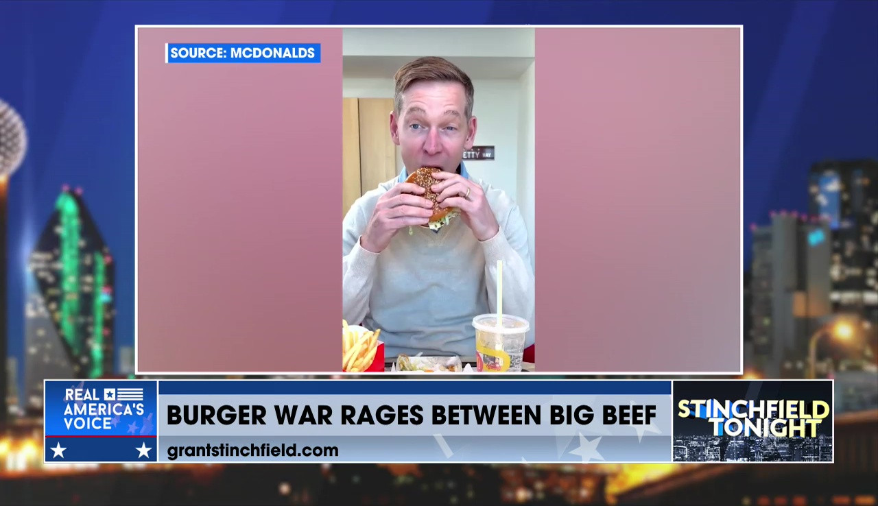 MCDONALDS CEO STARTS BURGER WAR