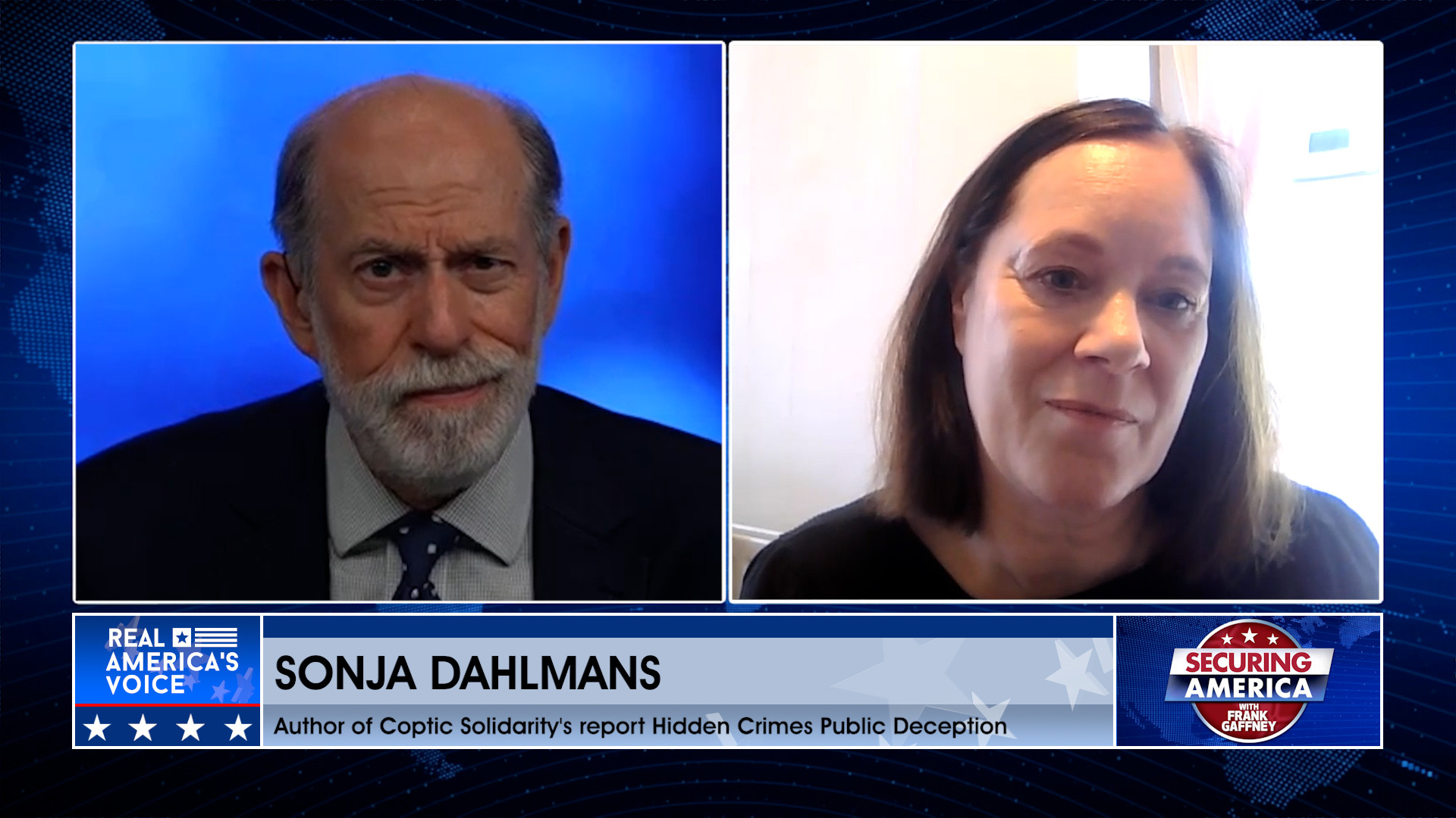 Frank Gaffney is joined by Sonja Dahlmans Pt. 1