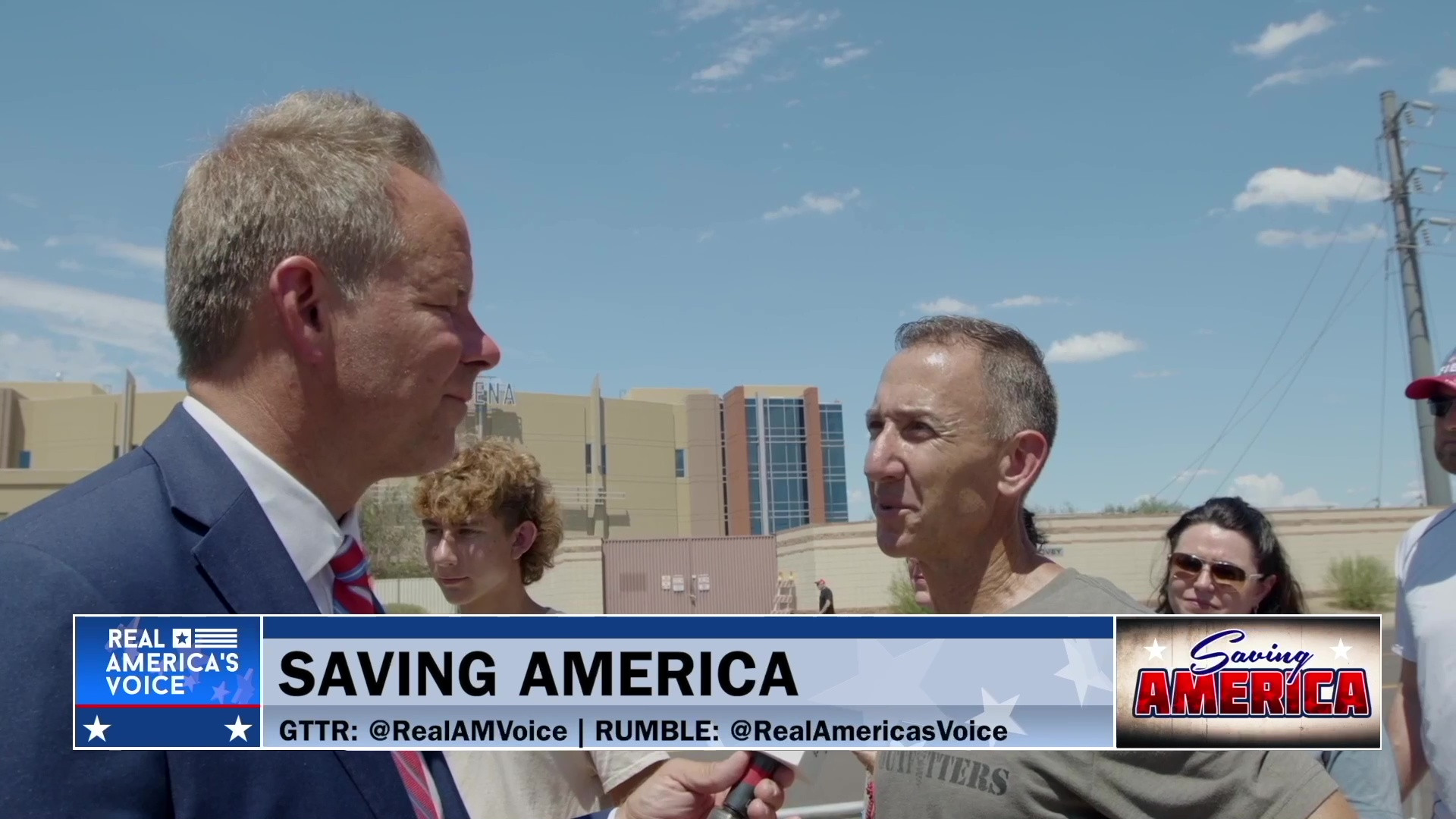 BEHIND THE SCENES OF A TRUMP RALLY