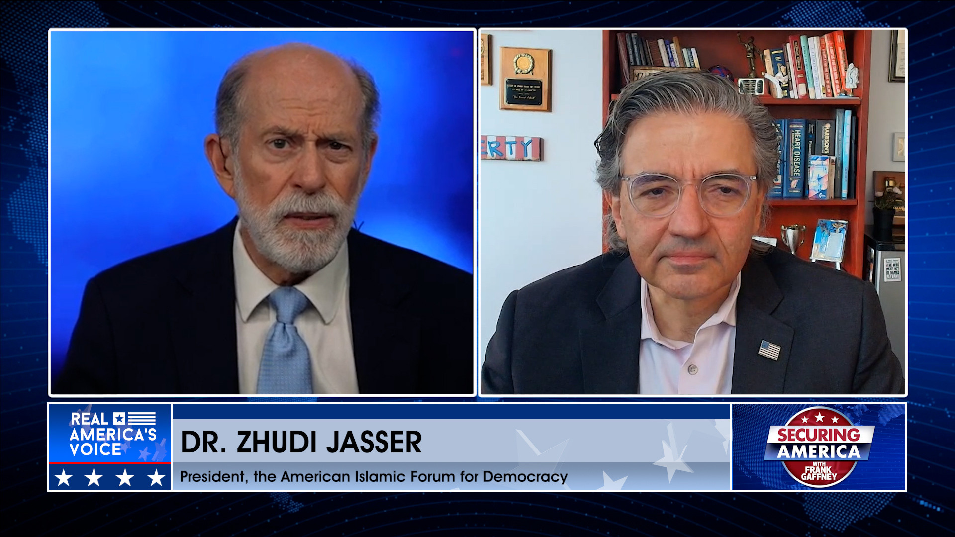 Frank Gaffney is by Dr. Zhudi Jasser Pt. 1