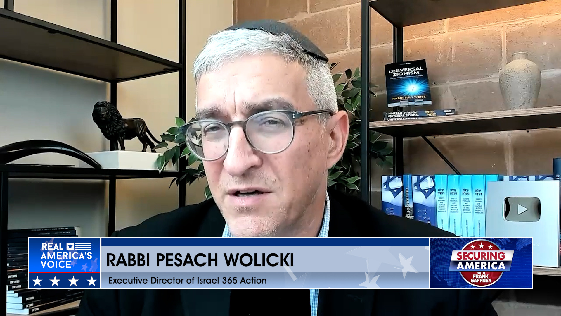 Frank Gaffney is joined by Rabbi Pesach Wolicki Pt. 2