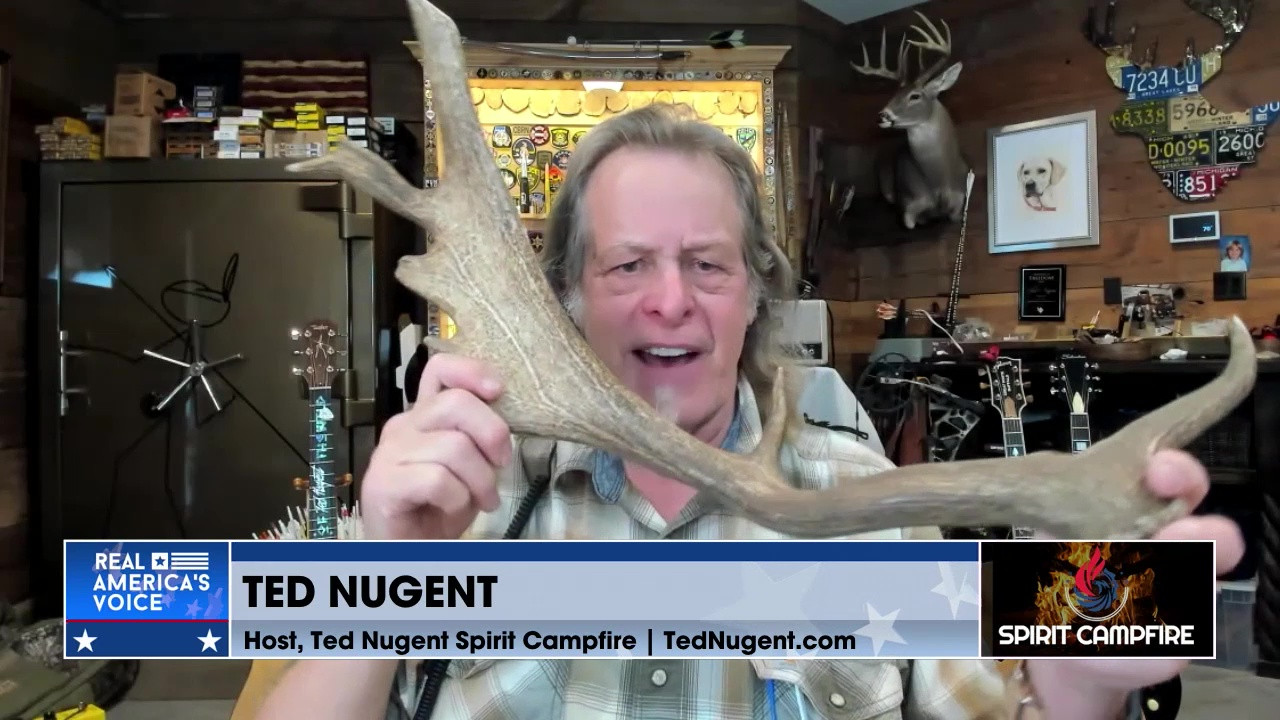 Uncle Ted gives salute to military heroes, condemns those that hate America