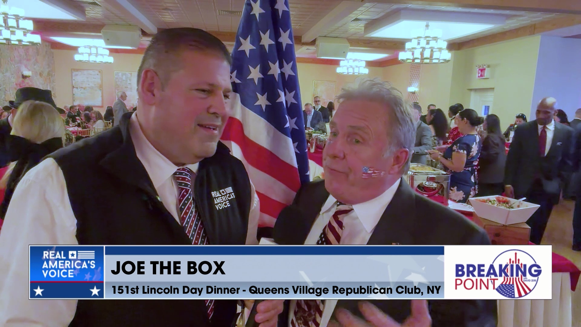 BP 3-07-26 A - David has interviews from the Queens Village Republicans 151st Lincoln Day Dinner