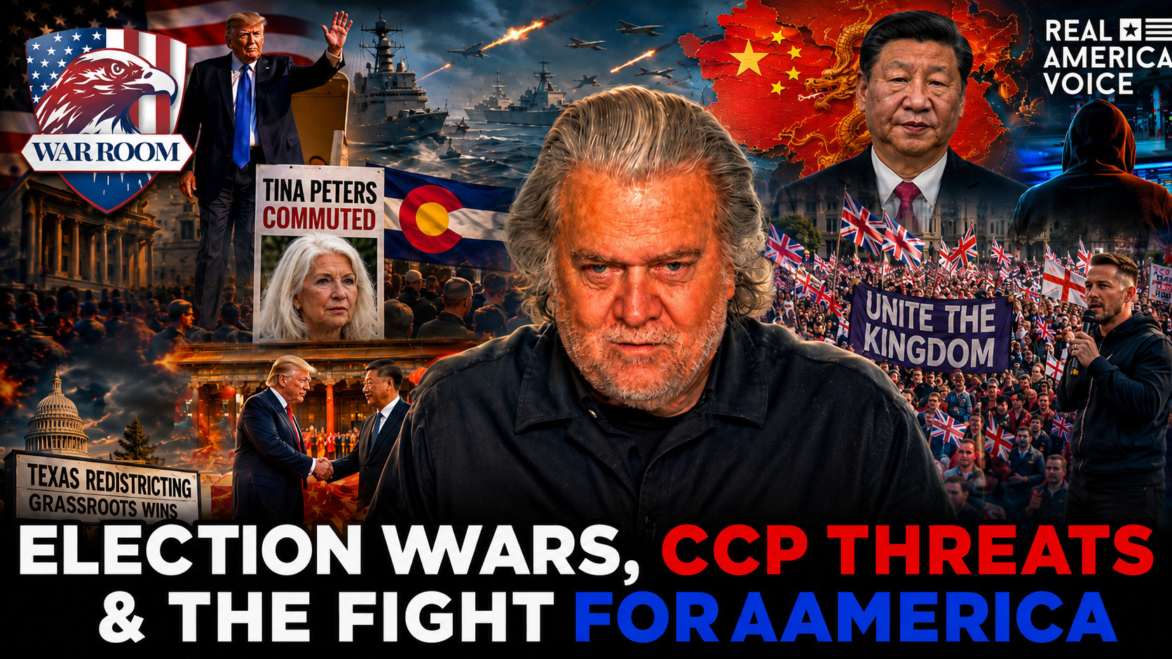 ELECTION WARS, CCP THREATS & THE FIGHT FOR AMERICA | THE WAR ROOM WITH STEVE BANNON AM EDITION