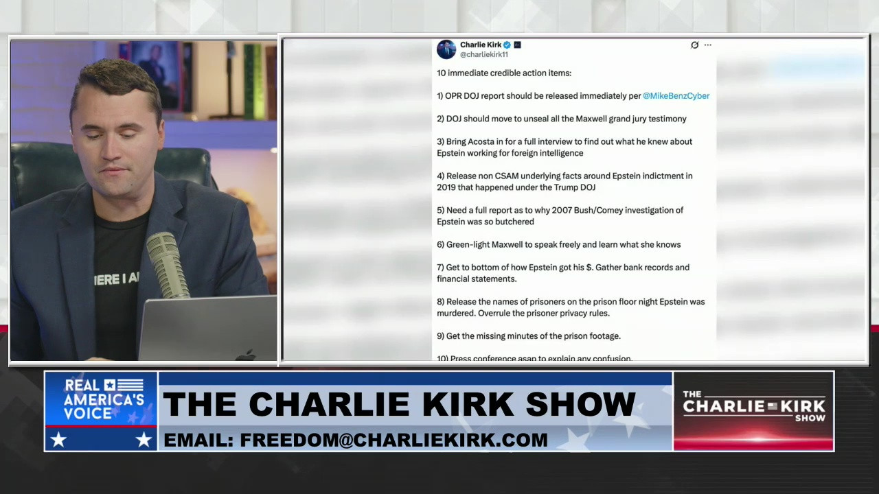 THE CHARLIE KIRK SHOW, PART 4