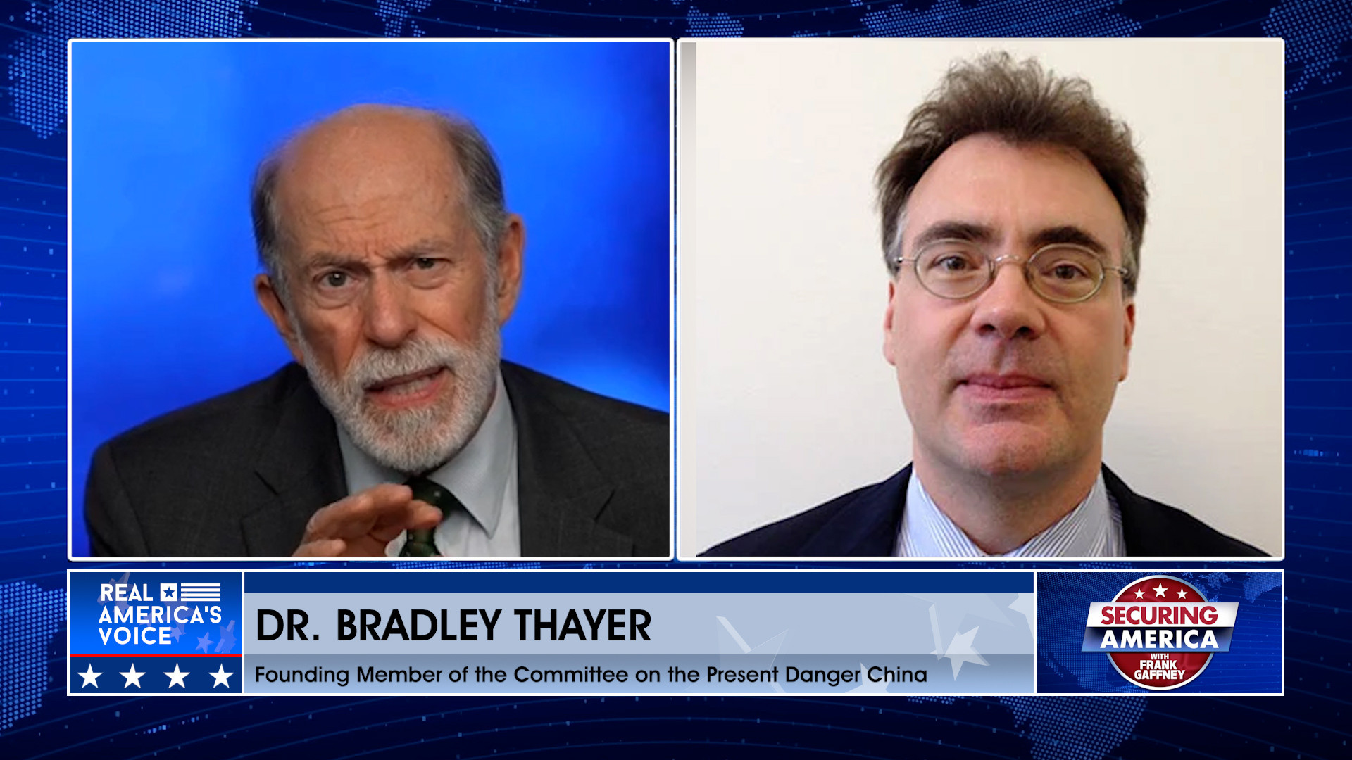 Frank Gaffney is joined by Dr. Bradley Thayer Pt. 1