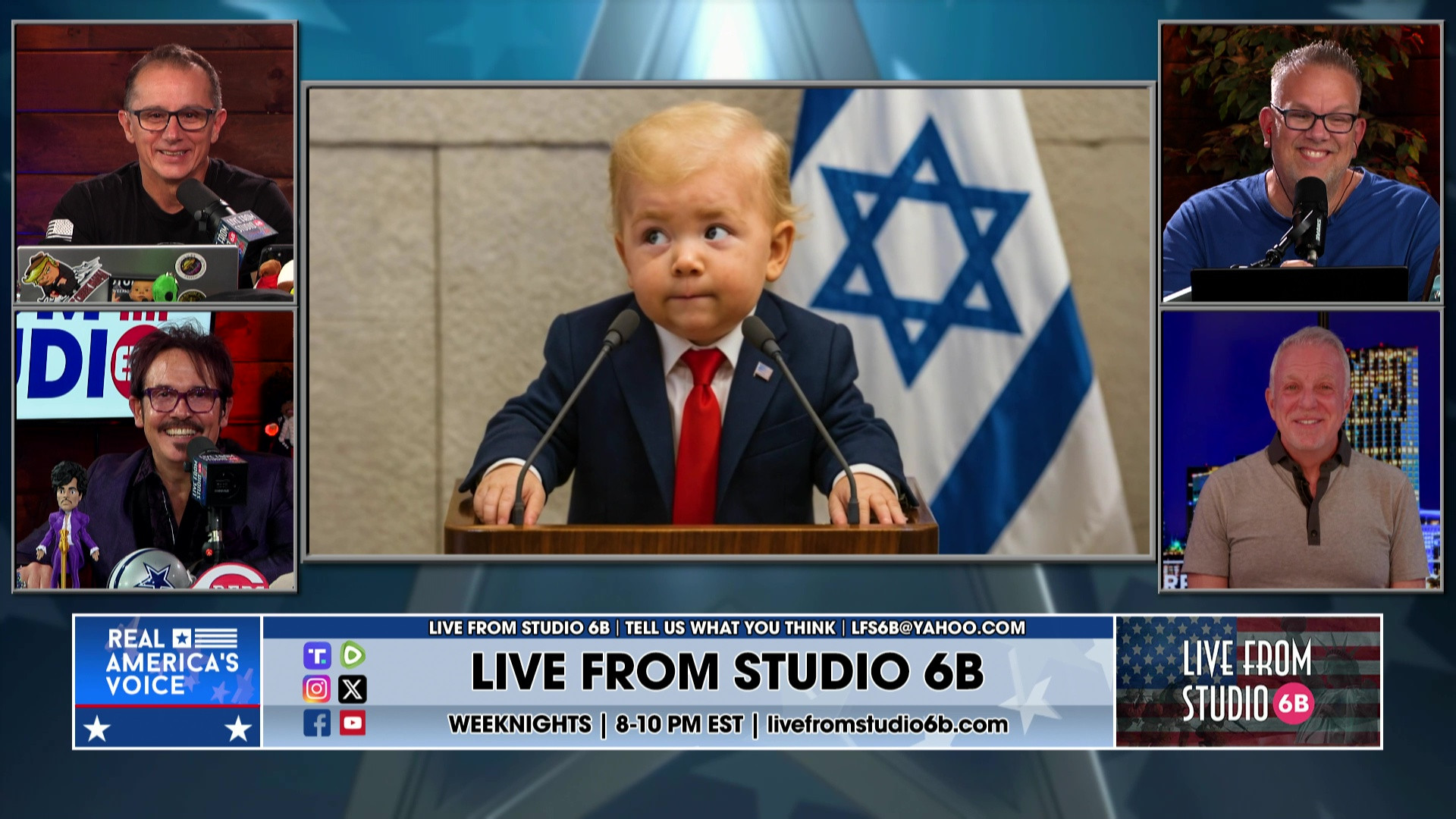 10-14-25 3 - Diaper Diplomacy from the Knesset, Trump today, Johnson on Dem spending