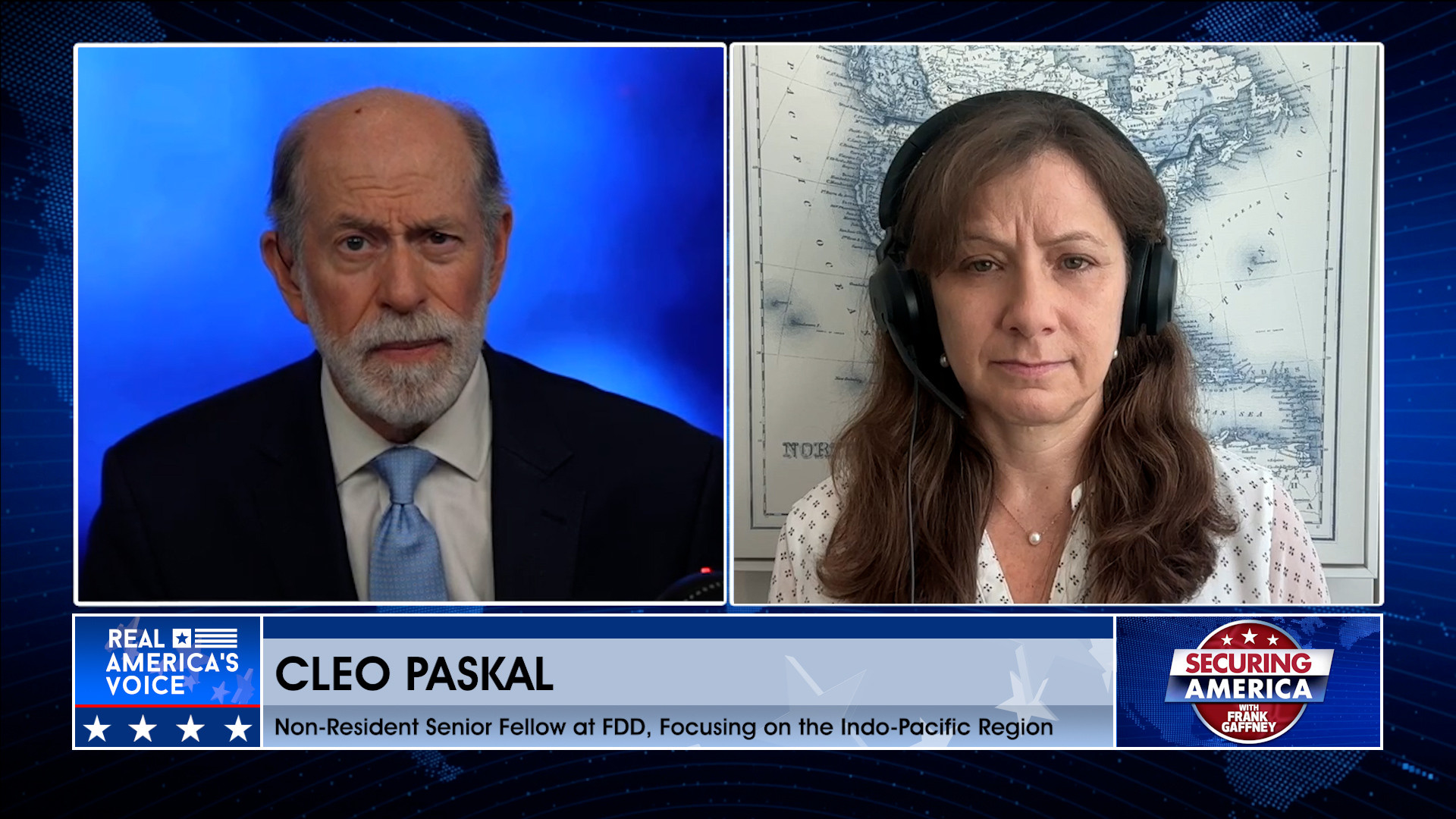 Frank Gaffney is joined by Cleo Paskal Pt. 1