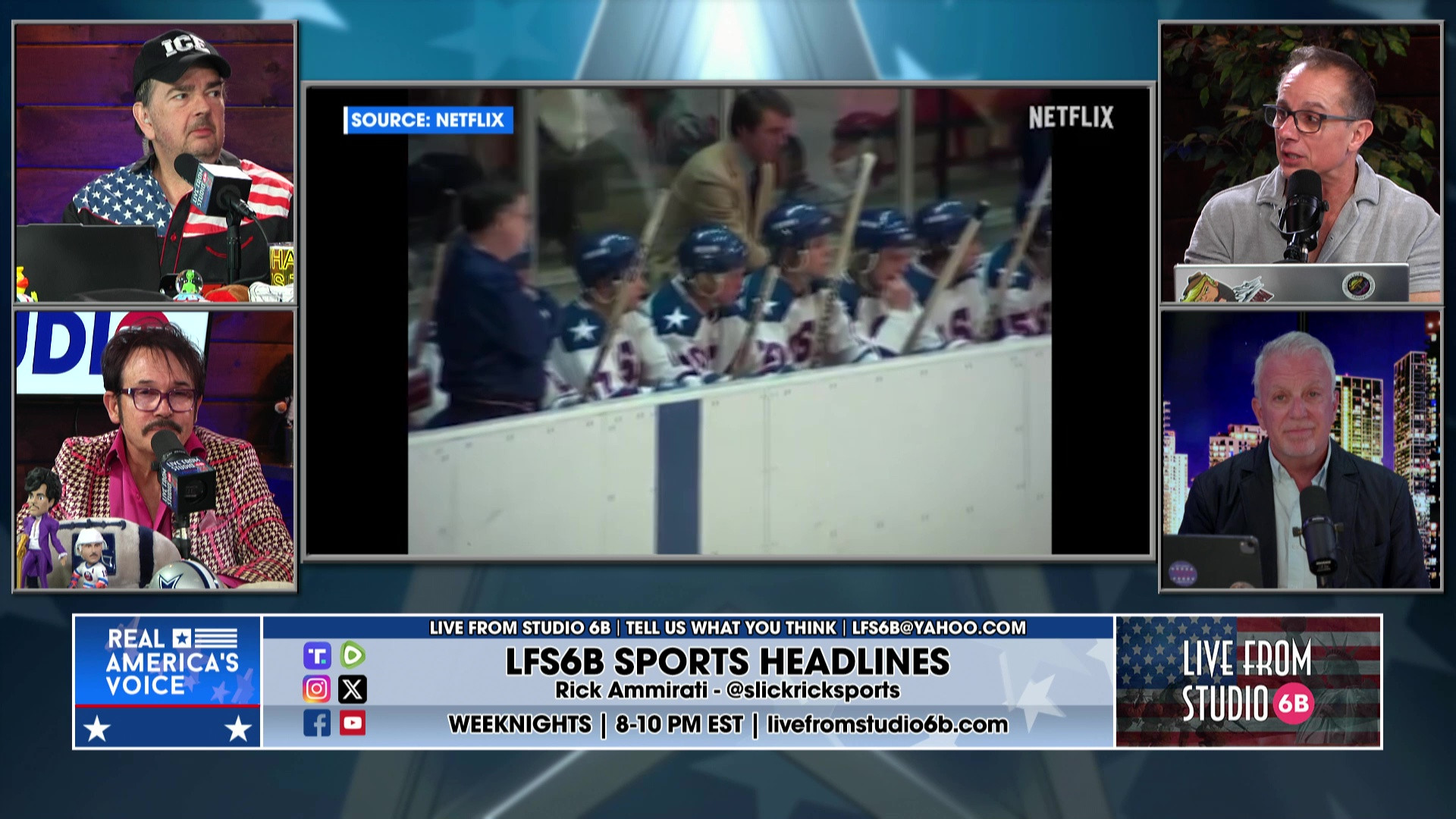 1-29-26 7 - Slick has Sports, Miracle on Ice discussion, Trump calls Powell a moron