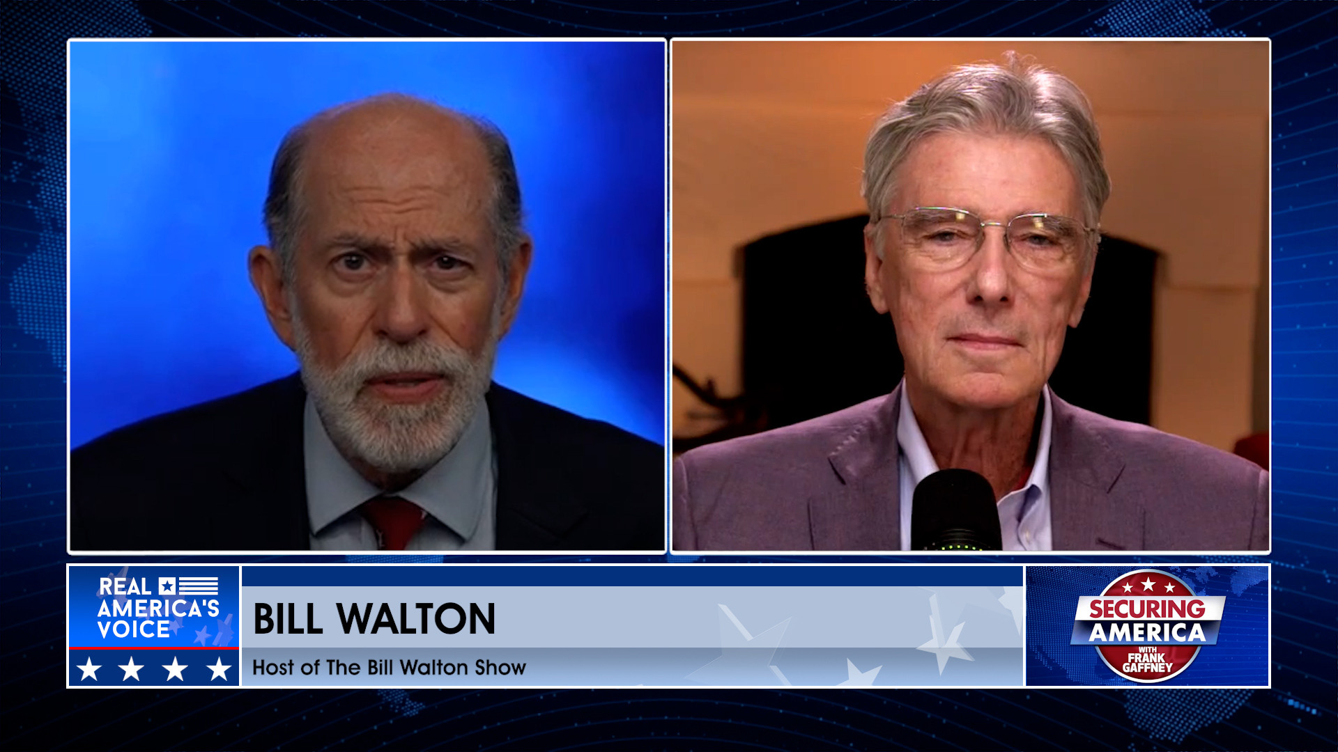Frank Gaffney is joined by Bill Walton Pt. 1