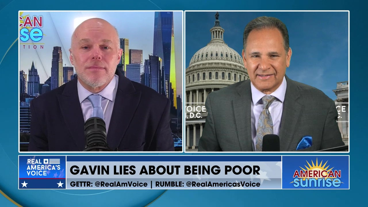 GAVIN LIES ABOUT BEING POOR