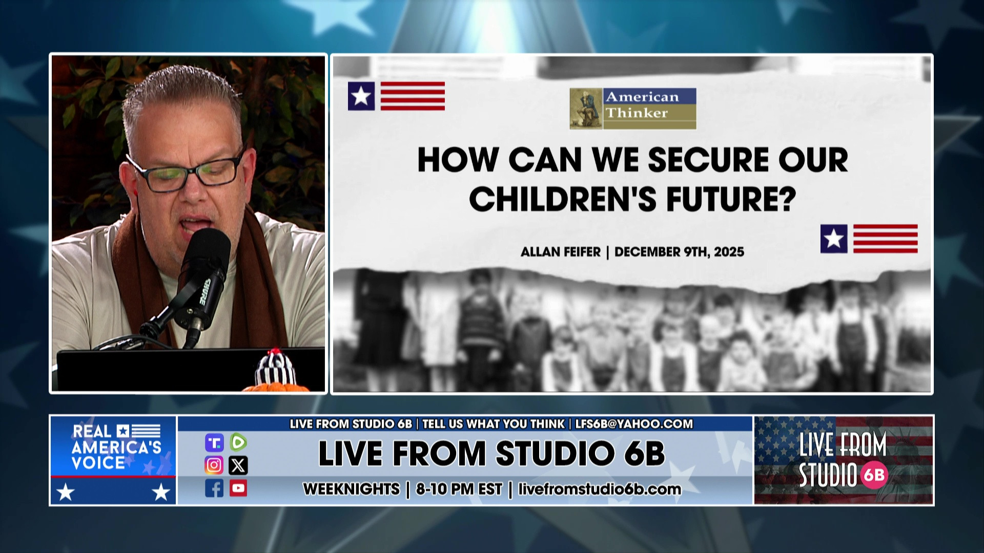 12-10-25 5 - Slick has Sports, Damon on Securing Our Childrens Future