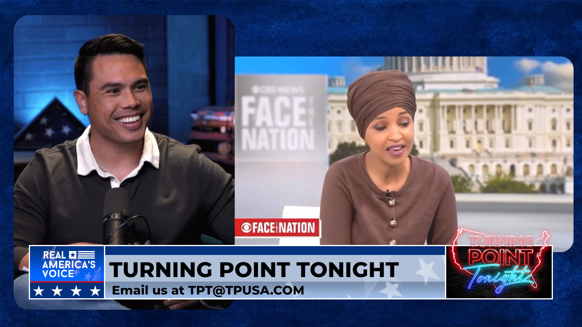 Ilhan Omar Responds to Stephen Miller (but not really)