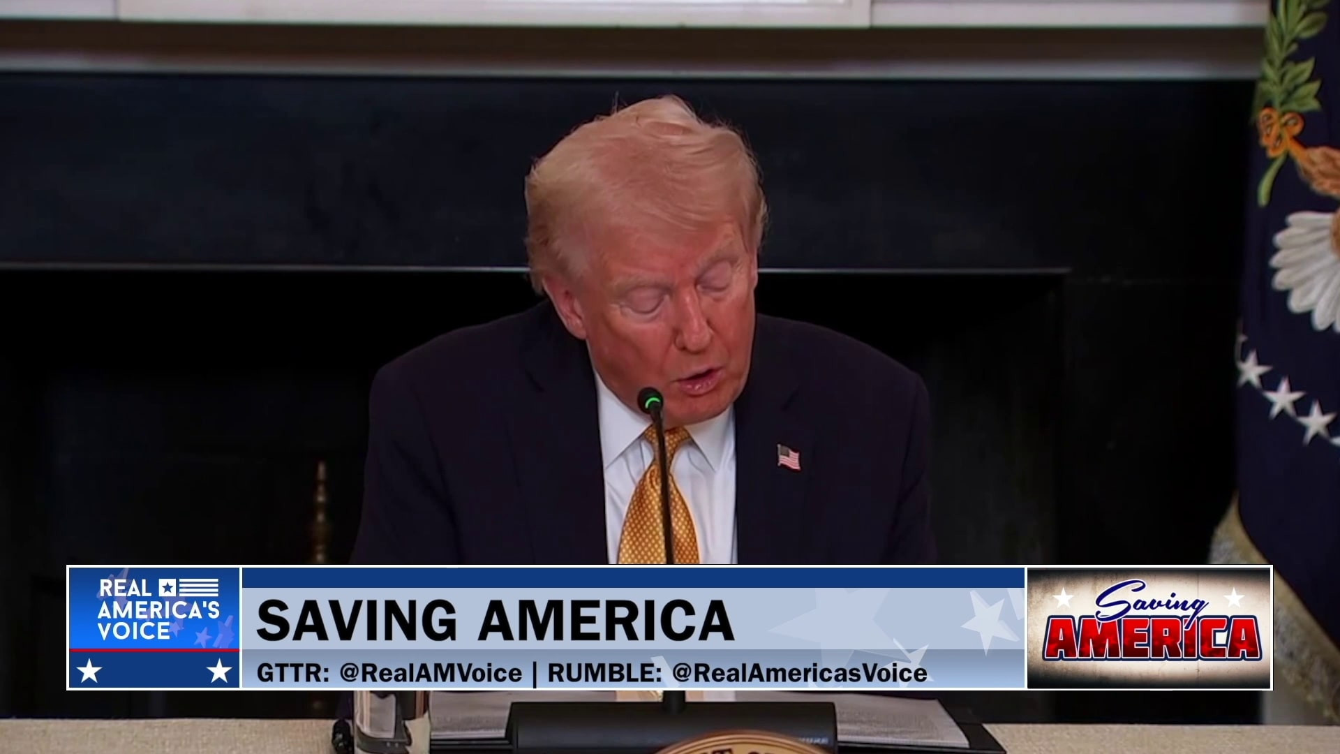 PRES. TRUMP HAS ROUNDTABLE FOR DRUG TRAFFICKING
