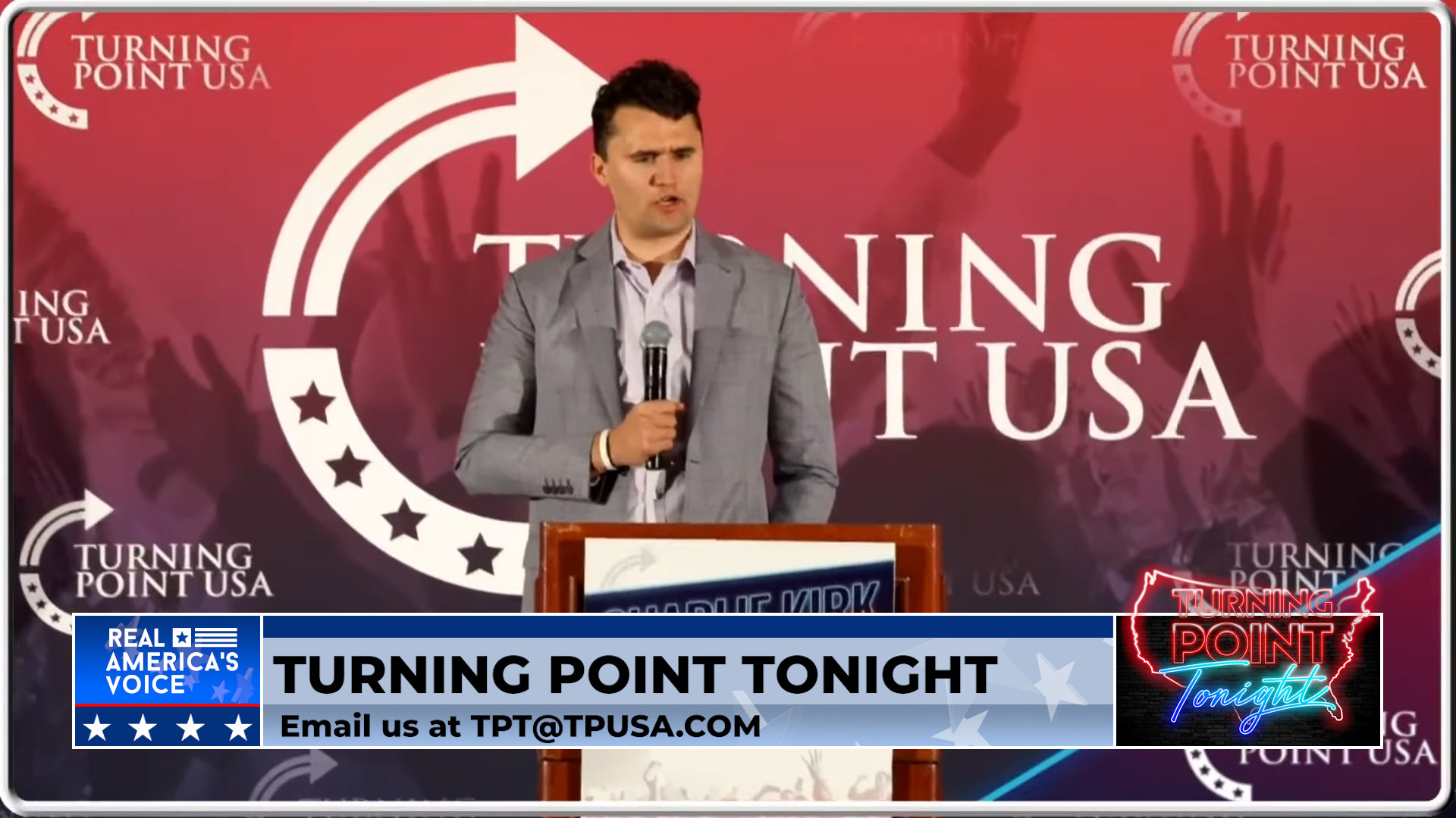 Charlie Kirk at the University of Arizona