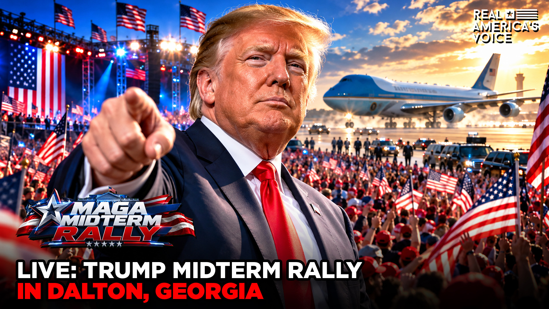DALTON GA 10-16-26 ATRUMP MIDTERM RALLY IN DALTON, GEORGIA PART 1