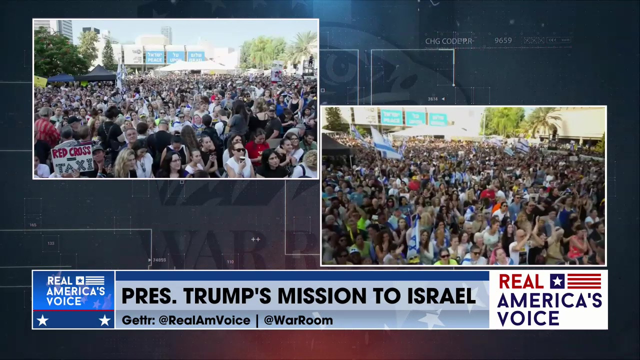 THE WAR ROOM WITH STEPHEN K. BANNON - TRUMP'S MISSION TO ISRAEL PART 5
