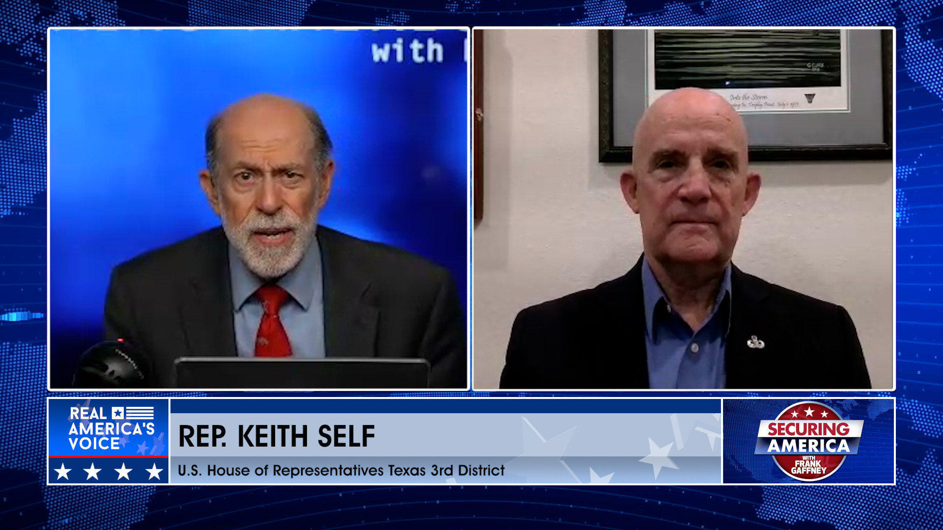 Frank Gaffney is joined by Rep. Keith Self Pt. 1