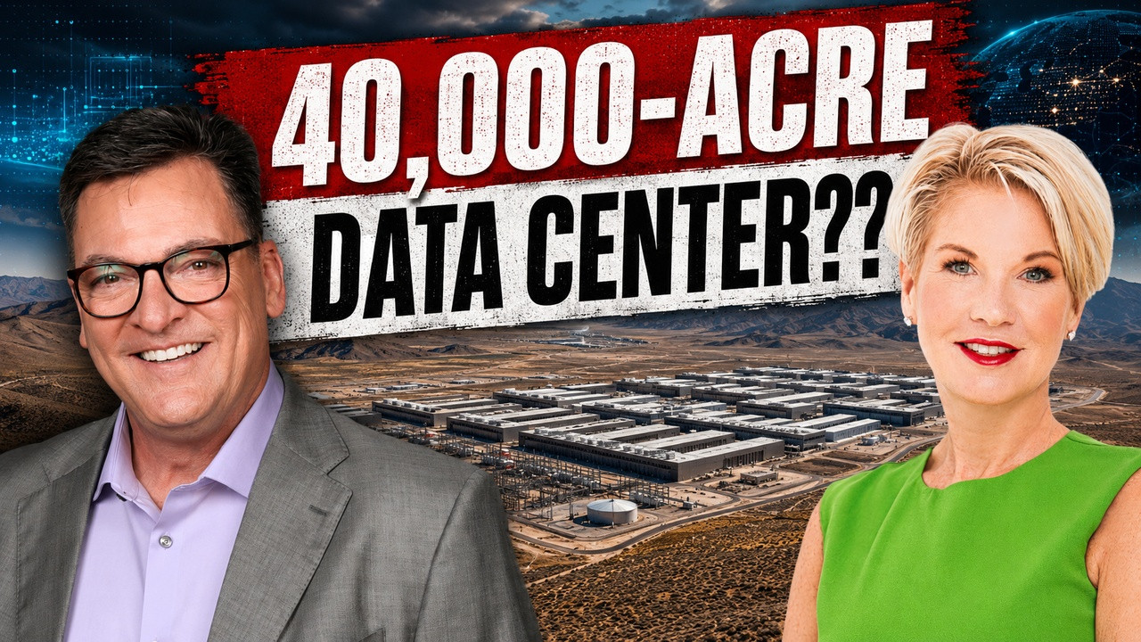 Inside the Massive 40,000-Acre Data Center Plan | with Ashley Davis