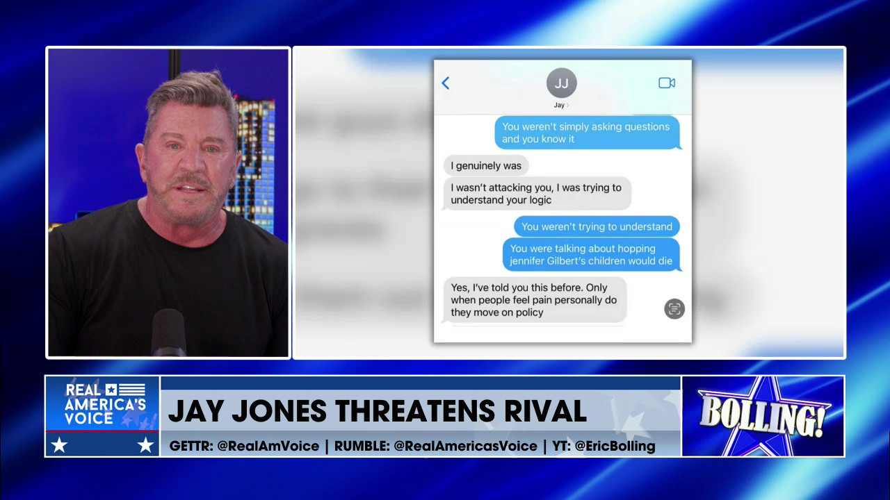 JAY JONES CALLS FOR DEATH OF RIVAL