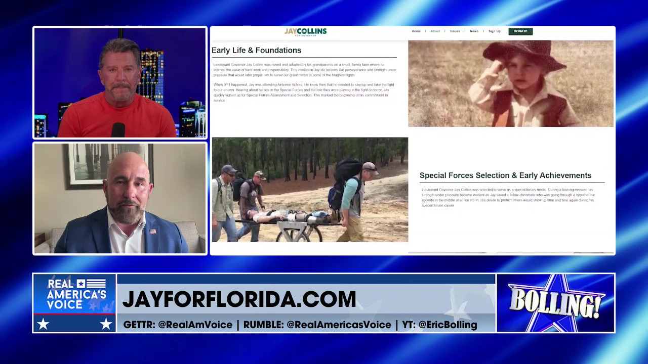 JAY COLLINS RUNNING FOR GOVERNOR