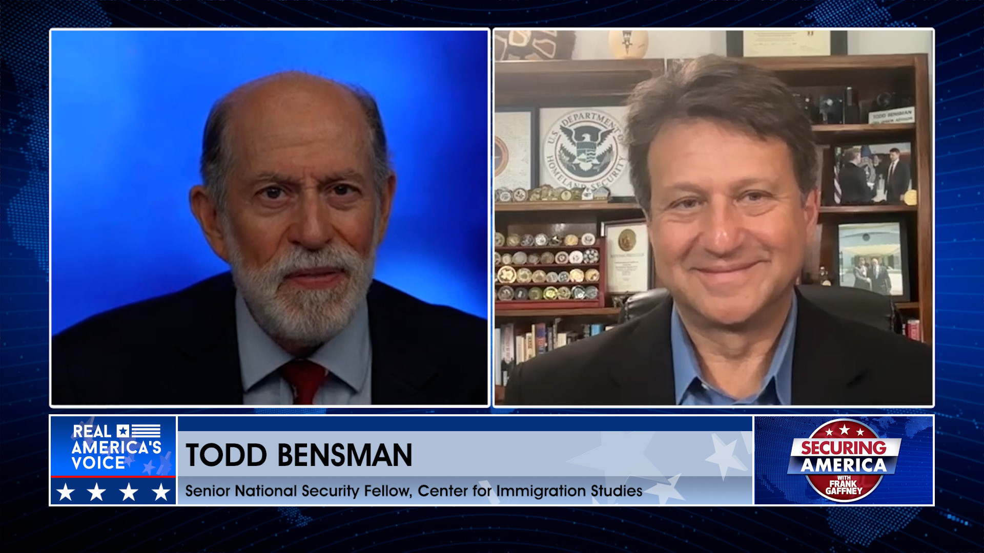 Frank Gaffney is joined by Todd Bensman Pt. 1