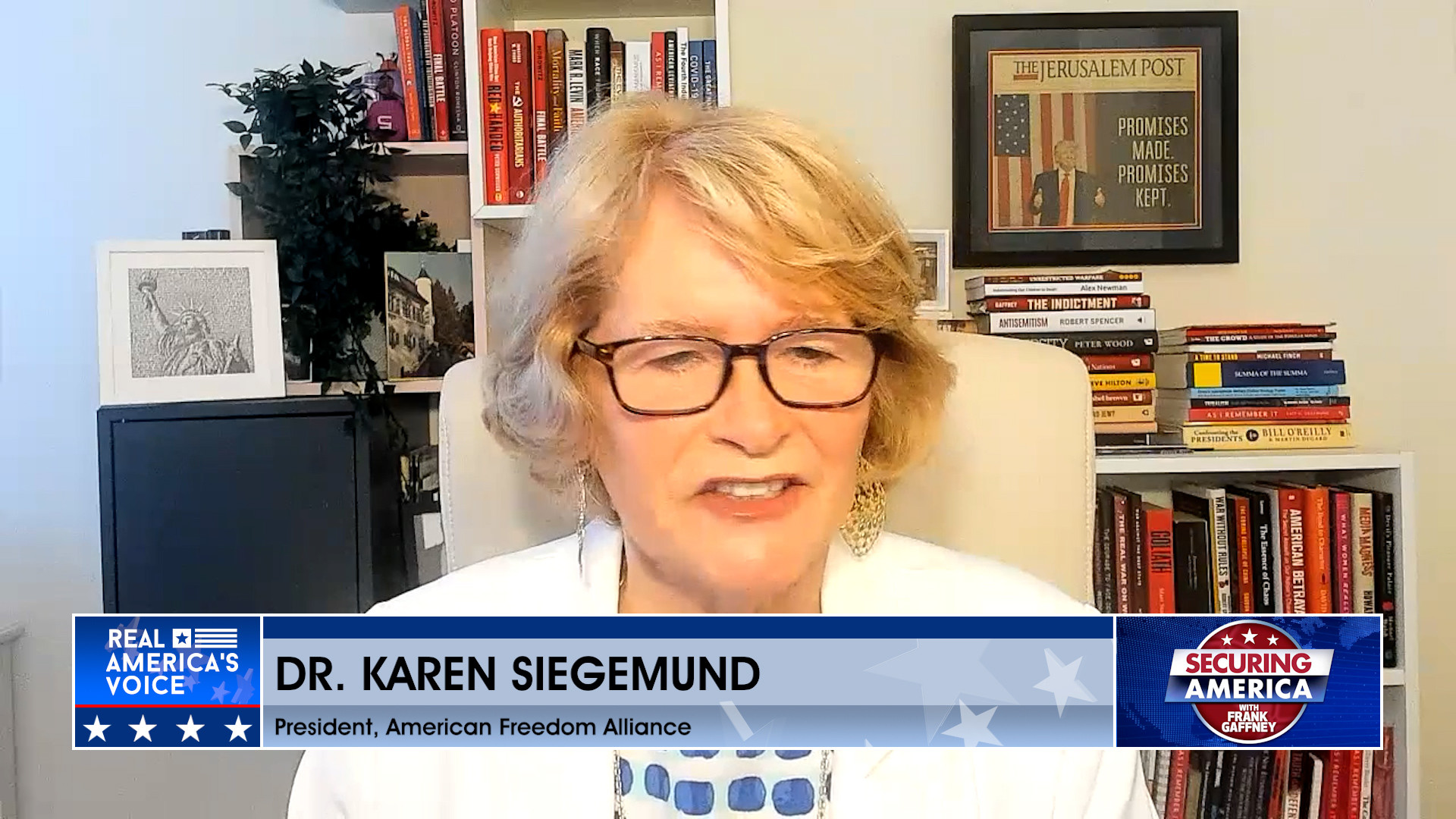 Frank Gaffney is joined by Dr. Karen Siegemund Pt. 2