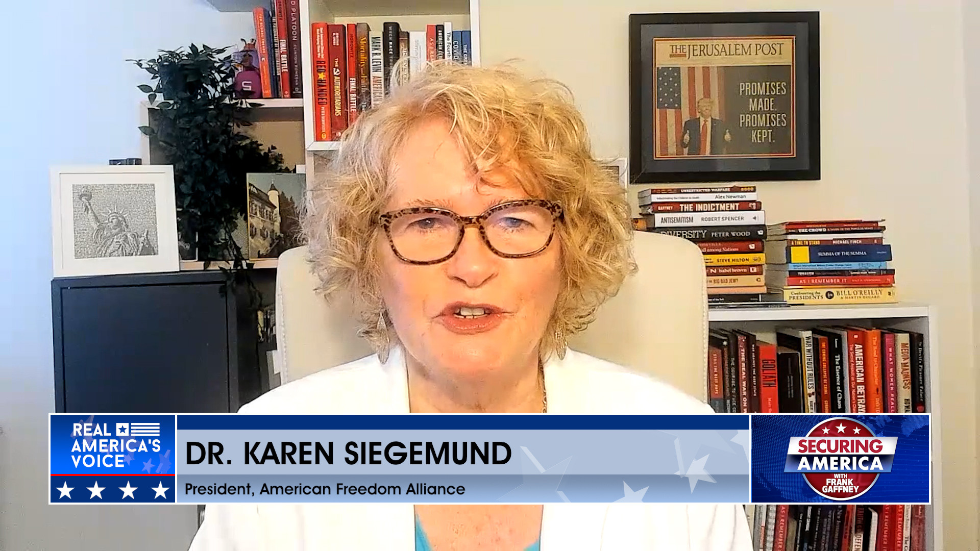 Frank Gaffney is joined by Dr. Karen Sigmund Pt. 2