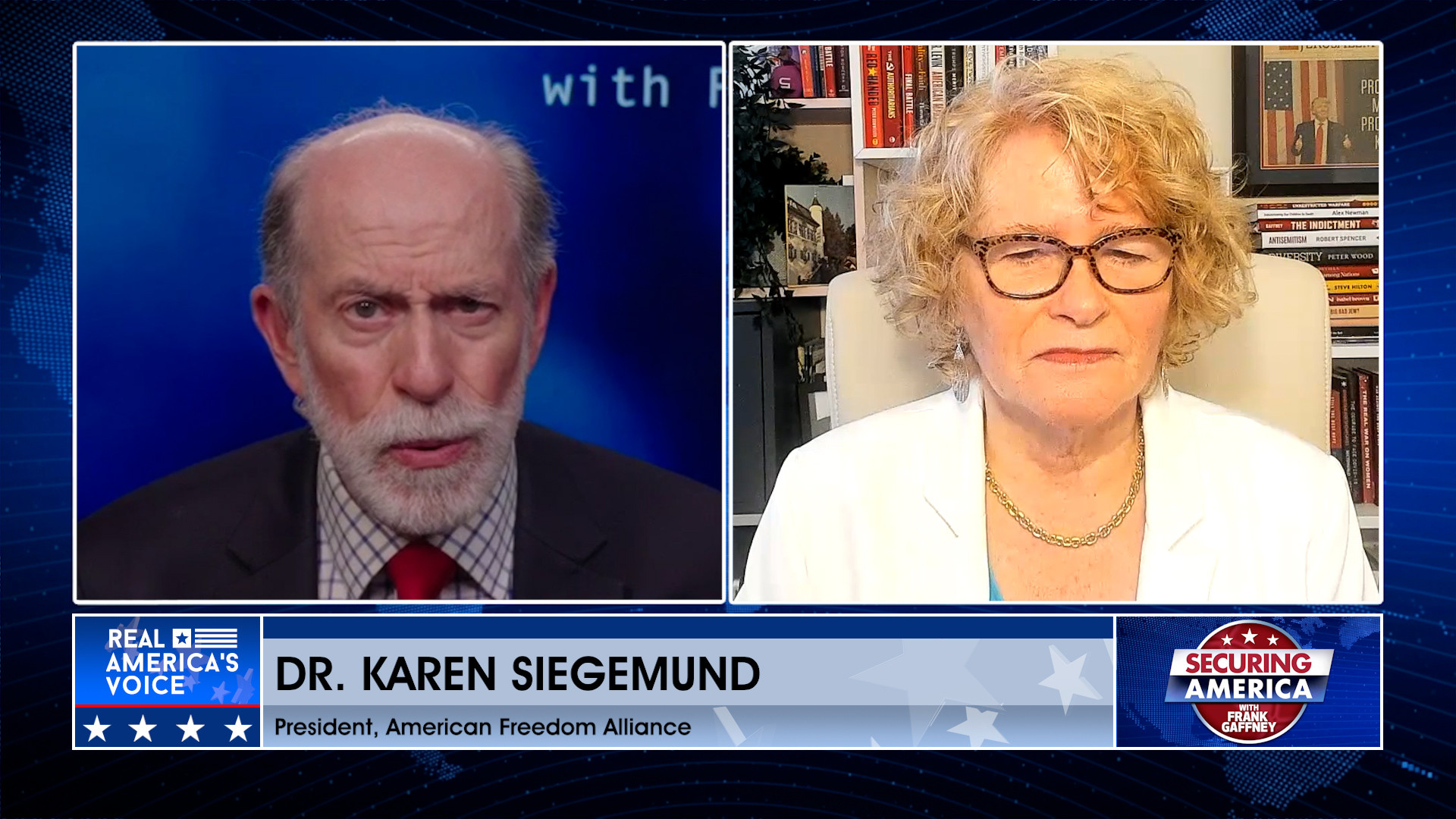 Frank Gaffney is joined by Dr. Karen Sigmund Pt. 1