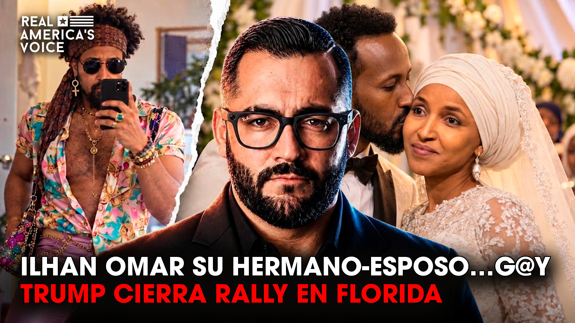 ILHAN OMAR Y SU ACTA DE MATRIMONIO...¡CON SU HERMANO! - TRUMP CIERRA CON RALLY EN FLORIDA