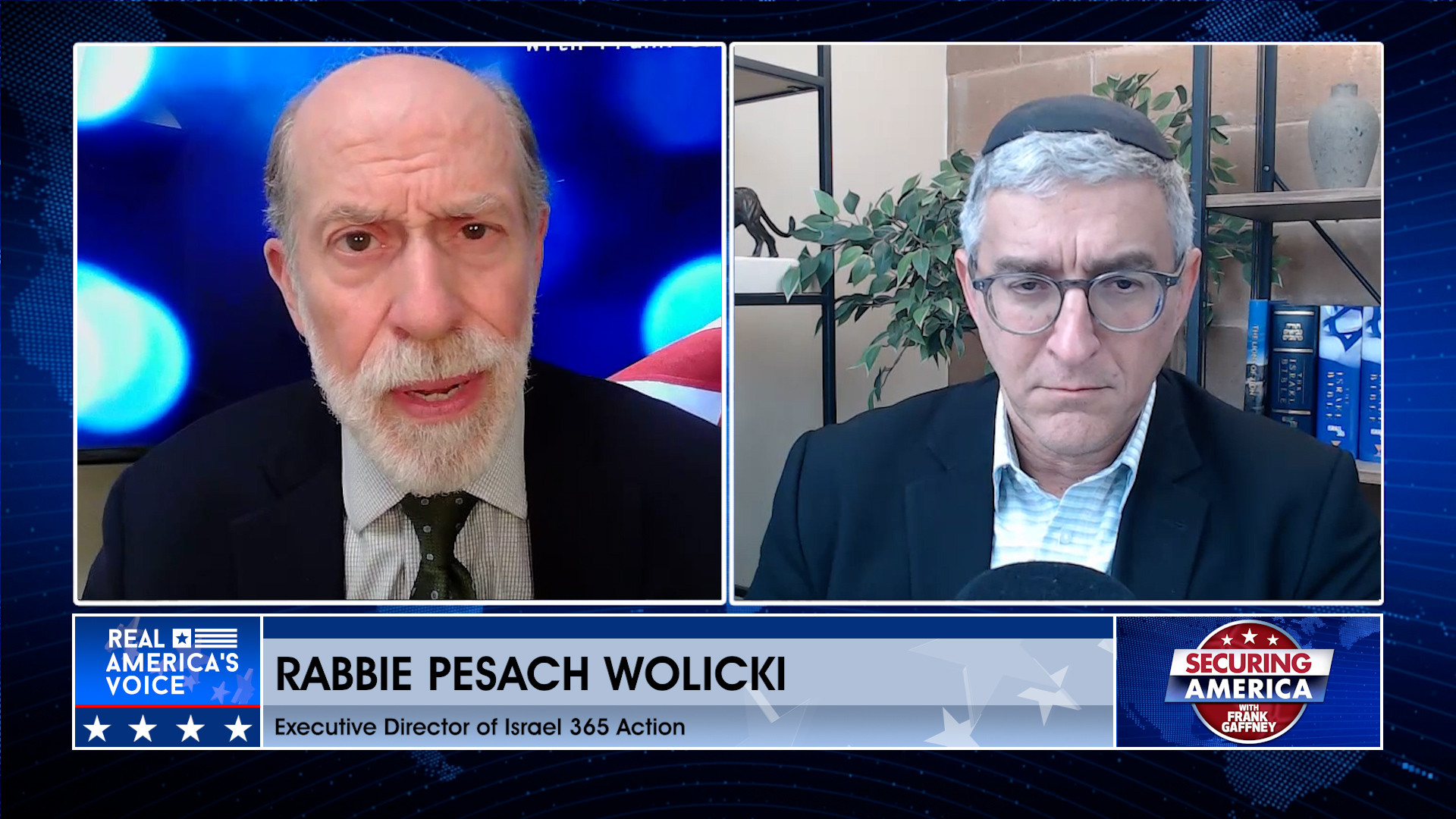 Frank Gaffney is by Rabbi Pesach Wolicki Pt. 1