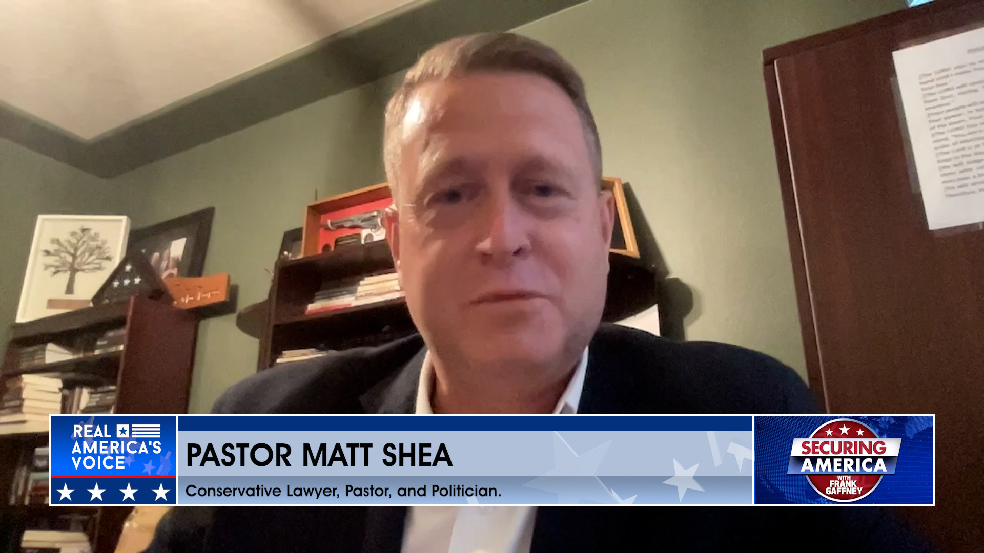 Frank Gaffney is joined by Pastor Matt Shea Pt. 4