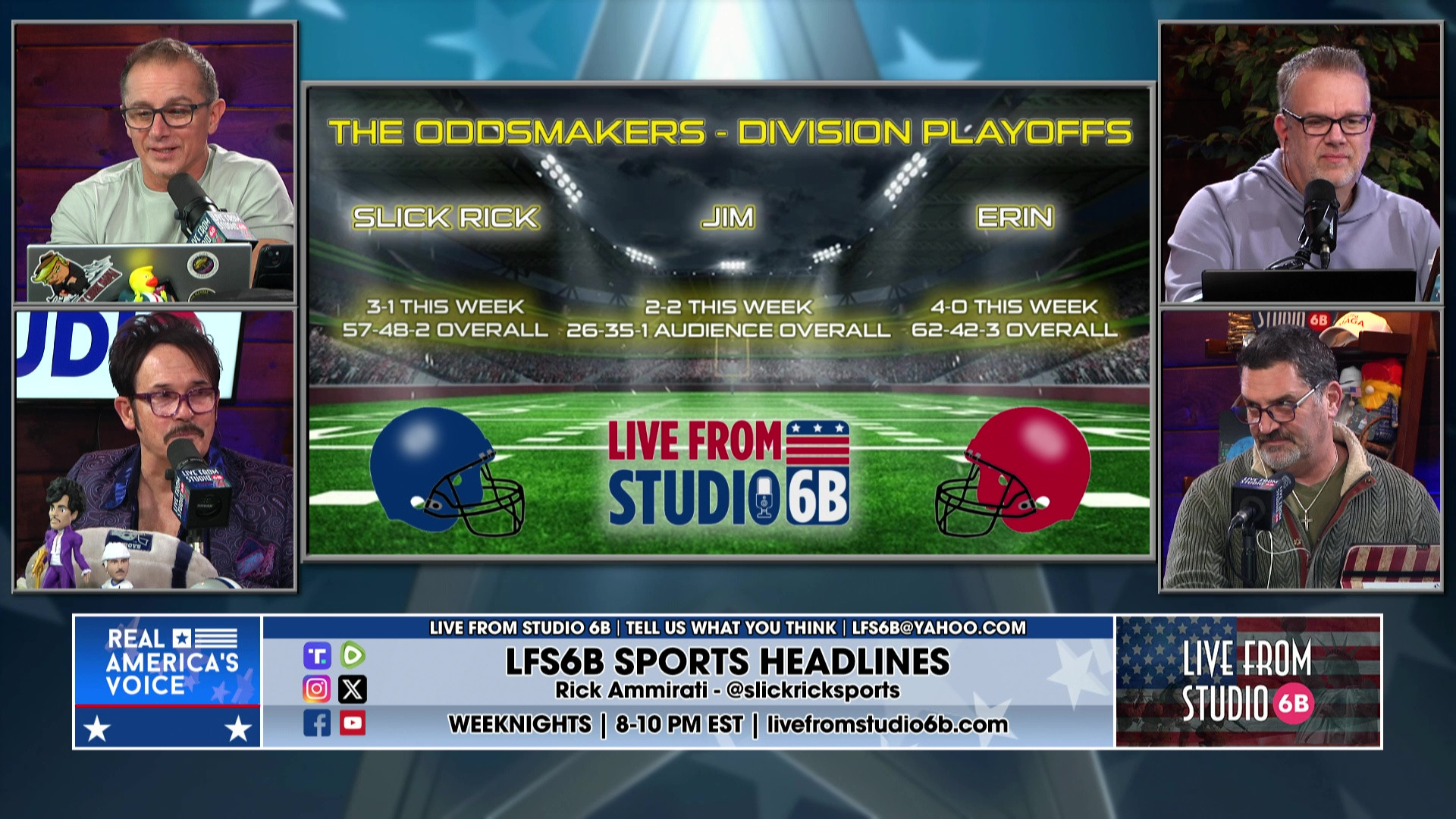 1-19-26 2 - College Championship Oddsmakers, Slick has Sports