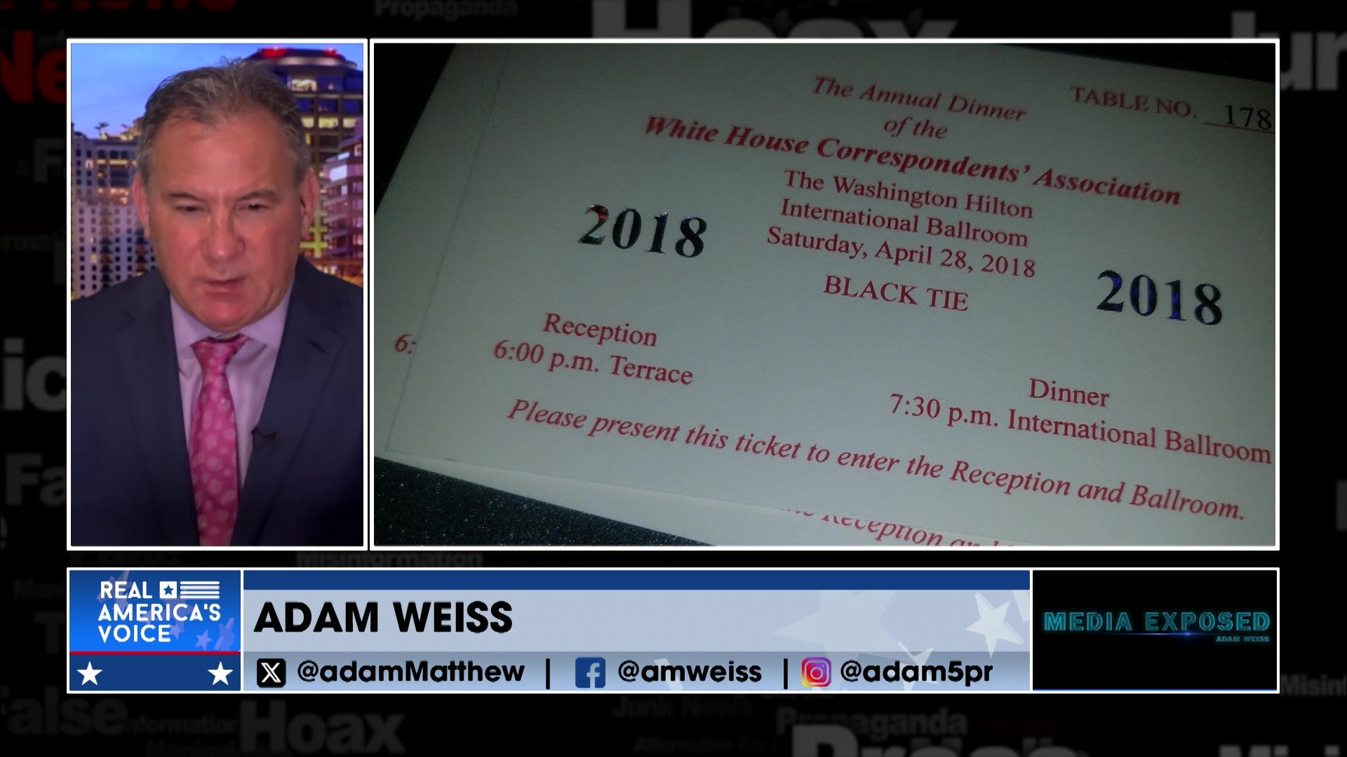 ME 3-8-26 D - Adam talks about Trump and the White House Correspondents Dinner