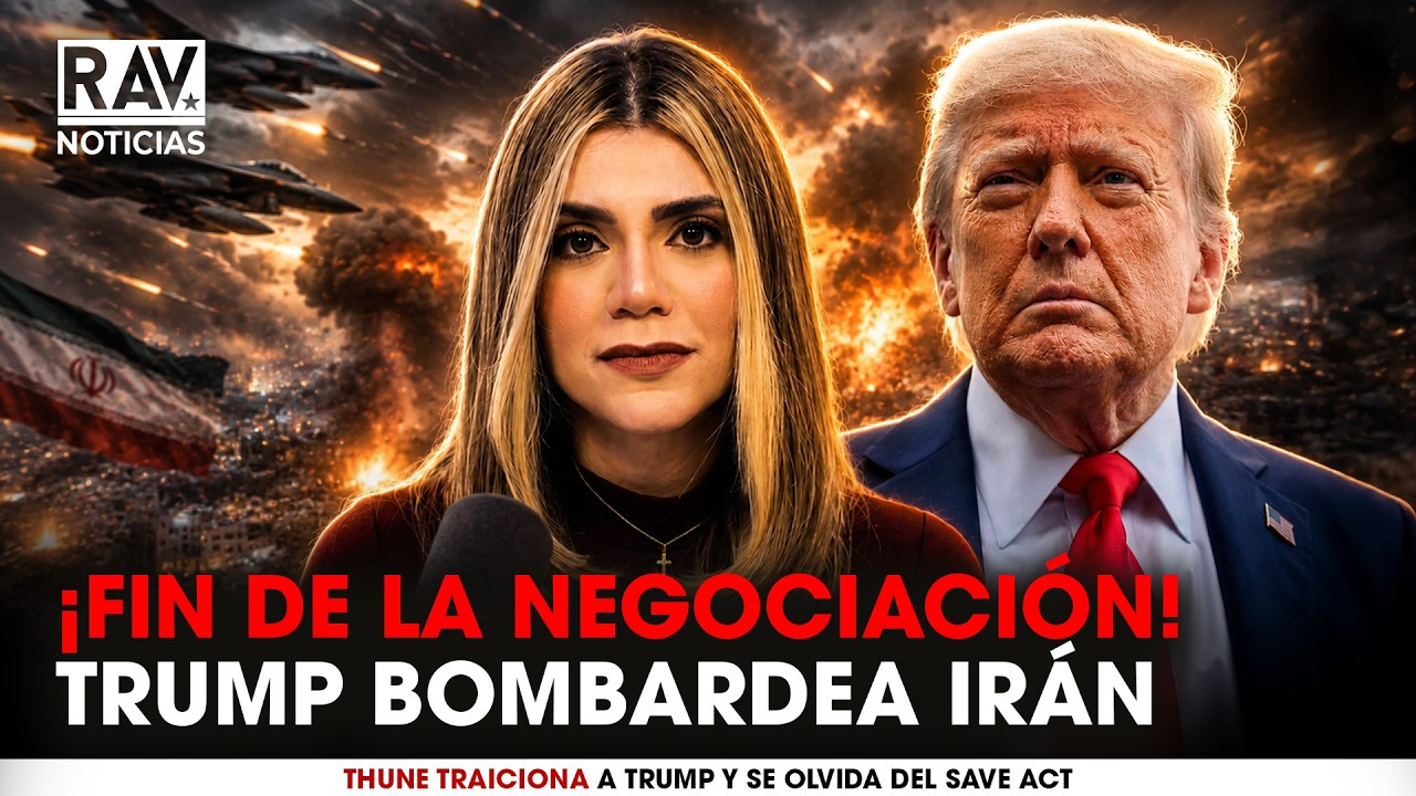 TRUMP BOMBARDEA IRAN NUEVAMENTE